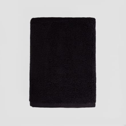 HOMLA - Handdoek - Zwart - 70x130 cm