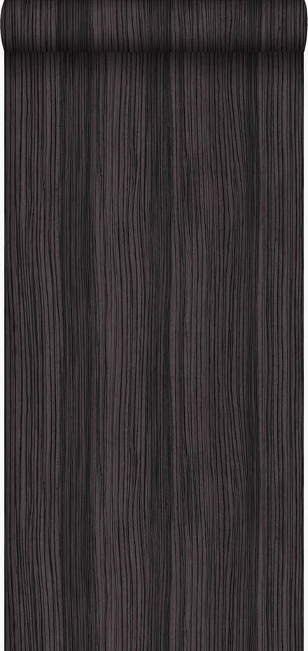 Origin Wallcoverings behang strepen donker paars - 53 cm x 10.05 m - 347239