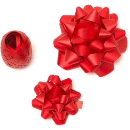 Legami set van strik en lint - rood