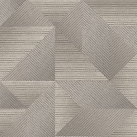 Dutch Wallcoverings - Exclusive Threads Geometric Taupe - TP422975