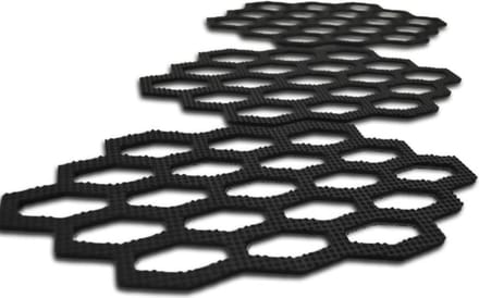 Rubberen antislip pads voor kofferbakmatten - 3 stuks