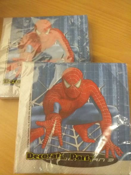 Spiderman servetten 40 stuks
