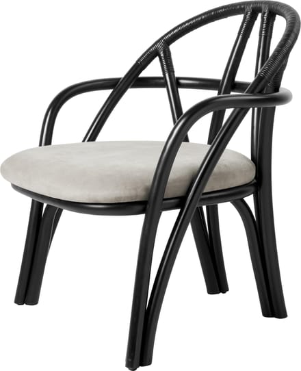 Gubi Bistra Loungestoel - GubiBistraEbony