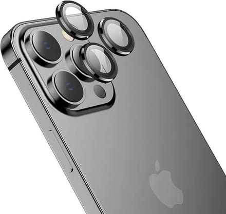 Hoco Camera Lens Protector Geschikt voor iPhone 13 Pro / 13 Pro Max - Zwart