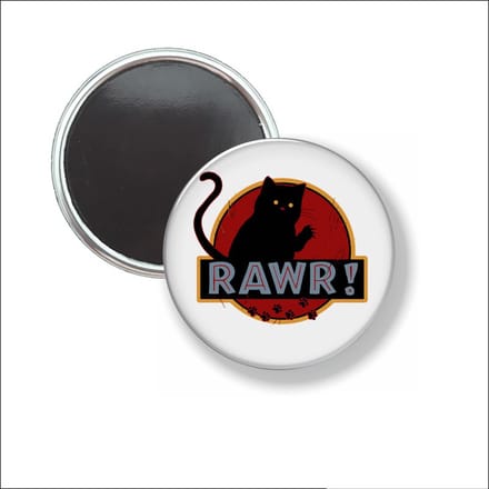 Button Met Magneet 58 MM - RAWR - NIET VOOR KLEDING