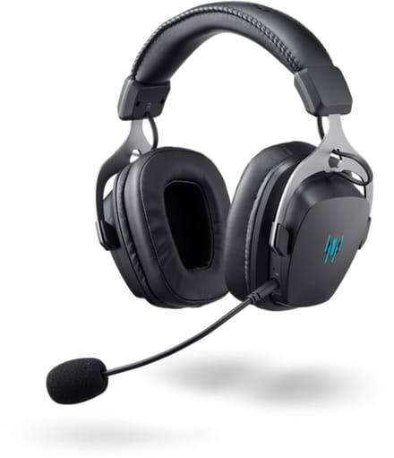 Acer Predator Galea 570 PHR550 Headset Bedraad en draadloos Hoofdband Gamen USB Type-C / USB Type-A Bluetooth Zwart