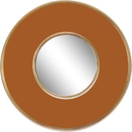 Spiegel Tess 40cm goud/terra