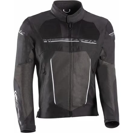 Ixon T-Rex Zwart Wit Grijs Textiele Motorjas - Jas