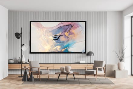 Vast Frame Projectiescherm - 203 x 115 cm, 16:9 Formaat - Ideaal voor Thuisbioscoop