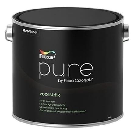 Flexa Pure Voorstrijk Voor Muurverf 2,5 Liter 100% Wit