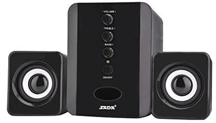 Mini 2.1 Bedrade Luidspreker met Subwoofer voor Laptop en PC - Draagbare Geluidskwaliteit