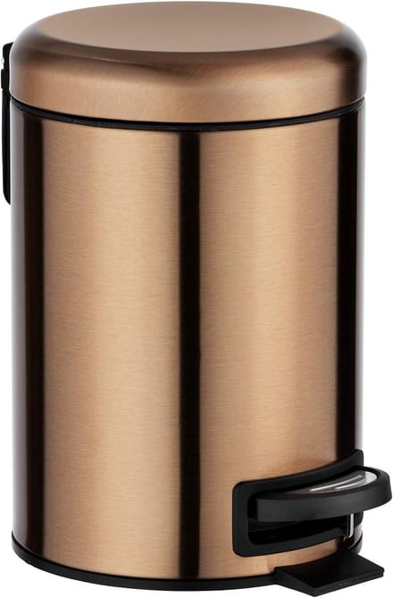 Stainless Steel Pedal Bin for Bathroom and Kitchen – Elegant Design with Easy Close Mechanism