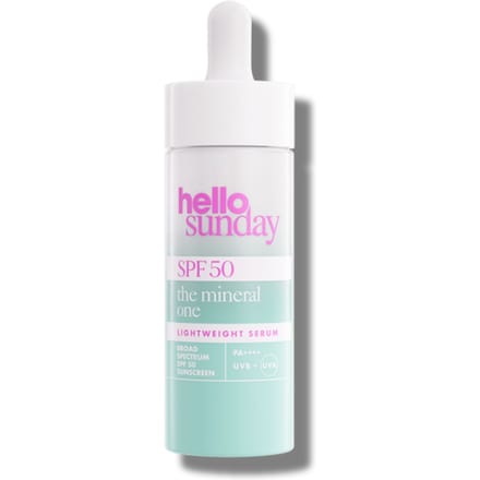 Hello Sunday The Mineral One - Lightweight Serum Drops Spf 50 Pa ++++