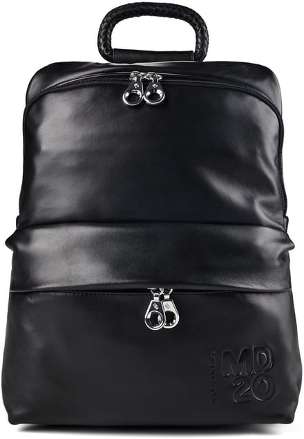 Mandarina Duck MD20 Dagrugzak Leder 35 cm Laptopvak - 31cm (13 duim) - nero