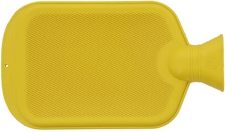 Warmwaterkruik - Geel - Rubber - Kruik - Warm Blijven - 2 Liter