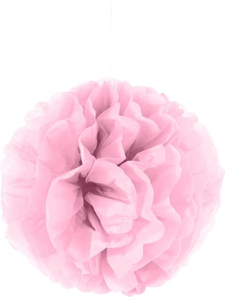 Vegaoo - Roze papieren plafonddecoratie