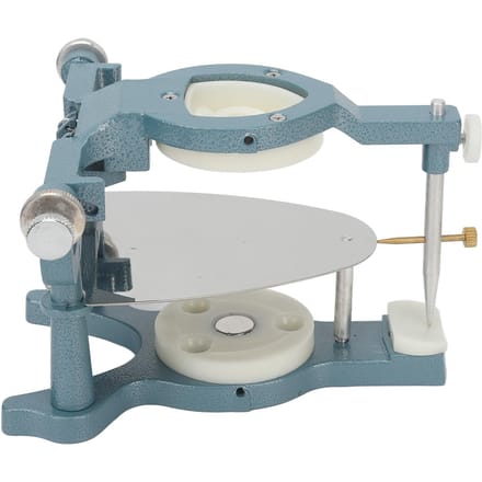 Magnetische Kunstgebit Articulator Roestvrij Staal Gesimuleerd Kauwgewricht Grote Maat Tandheelkundige Articulator Type B white