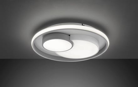 WOFI - plafondlamp - Fela wit - diameter 50 cm