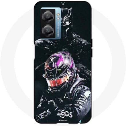 Oppo A77 5G Lewis Hamilton Black Panther-hoesje