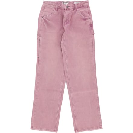 Damesjeans W Go Overdye Carpenter Pant Go Overdye roze wassing