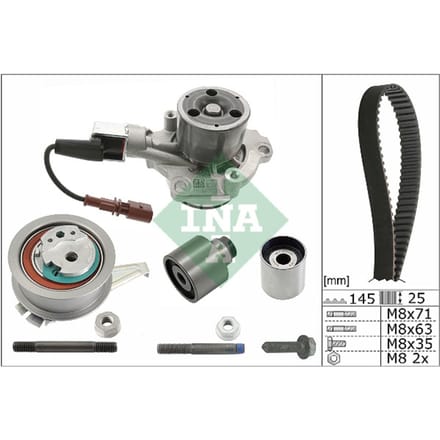 Schaeffler Ina Waterpomp + distributieriem set INA 530 0699 30