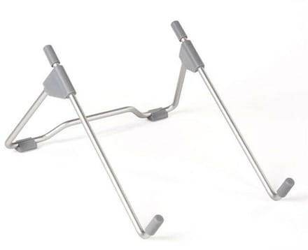 Universele Verstelbare & Opvouwbare Laptop Standaard | Laptop, Tablet, E-Reader & Boek | Aluminium Stand