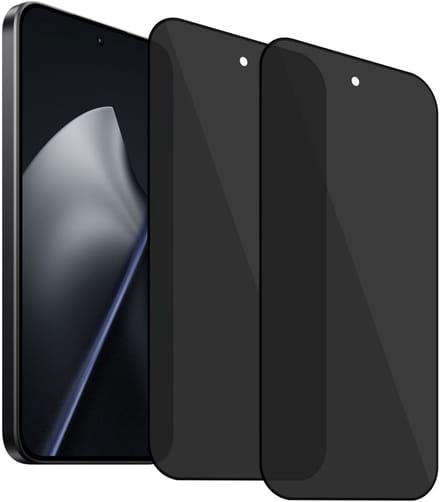 ChiGuard Privacy Screenprotector 2x geschikt voor Xiaomi 15T Screenprotector - Beschermglas - Privé GuardCover
