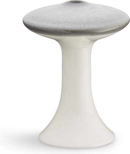 Kahler Design Ahlmannn - Kandelaar - 12 cm - Grijs/Wit