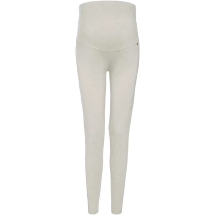 Baby's Only Zwangerschapsbroek Glow - Zwangerschapslegging gemaakt uit 95% viscose en 5% elastaan - Ecru - L