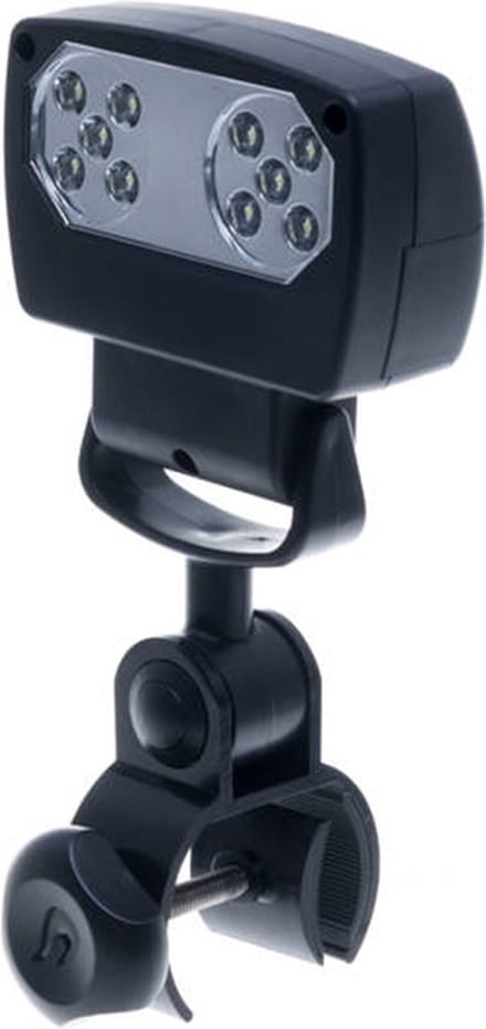 ‎Grill-gemonteerde LED lamp Mustang 180x88x70mm zwart‎