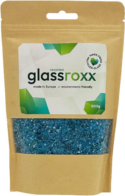 Jesmonite Glassroxx - Small - pouch 500g - Sky blue