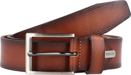 LLOYD Leren Riem Cow Leather Men´s Belt W100 Brandy Bruine