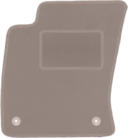 Beige bestuurdersmat voor: Audi A8 D3 sedan (2002-2009)