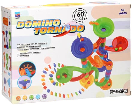 Domino Tornado Knikkerbaan, 60dlg.