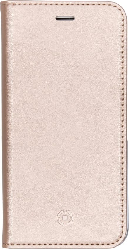 Celly Air Case Book Hoesje - Goud - voor iPhone 7 / 8 / SE (2020/2022)