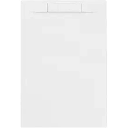 Allibert - Douchebak - Luna 120 X 80 Cm - Polybeton - Wit