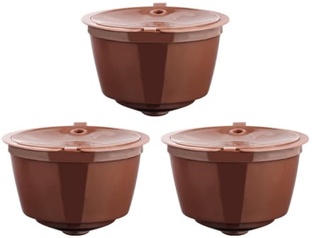 Dailygoods - Set van 3 Herbruikbare Koffiepads voor Machines