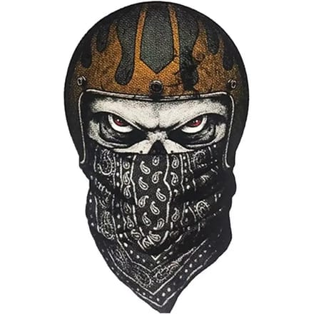 Motorfiets stickers Lethal Threat Skull Bandana