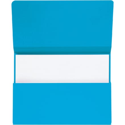Pocketmap Secolor folio 100% gerecycled karton 250gr blauw