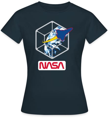 NASA-baan om de aarde T-Shirt Dames