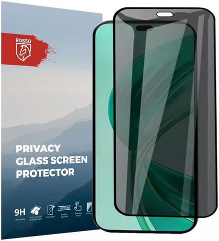 Rosso Privacy Screen Protector Geschikt voor de Honor 200 Lite - 9H Gehard Glas - Case Friendly Tempered Glass - Eenvoudige Installatie