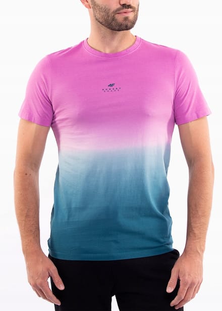 4F T-shirt Heren - Veelkleurig - Katoen - Maat M