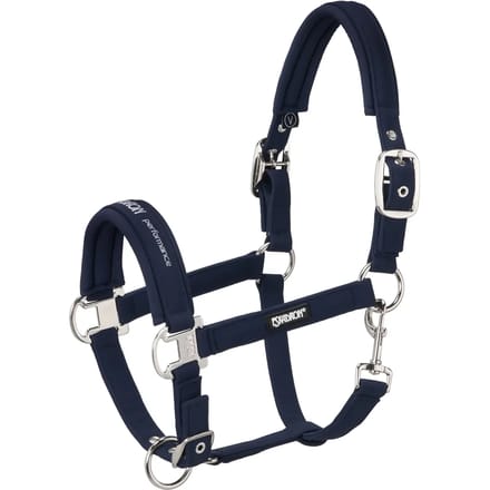 Eskadron Halster Eskadron Double Pin Buckle Softshell Donkerblauw