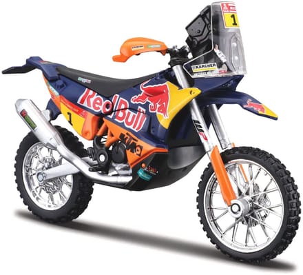 New Ray 1:18 Ktm 450 Dakar 1 Motorfiets Zilver