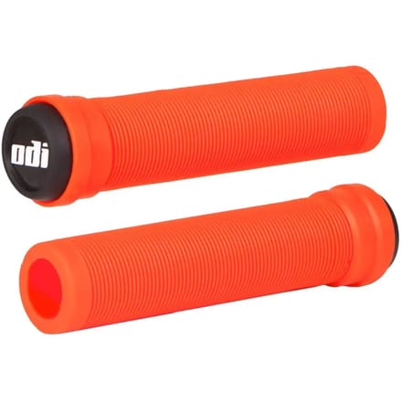 Fietsstuurgrepen, ergonomisch, rood, 135 mm