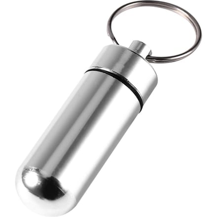 Reis Pillendoos Waterdicht Mini Sleutelhanger Tablet Opbergdoos Etui Medicijn Parfum Container gray