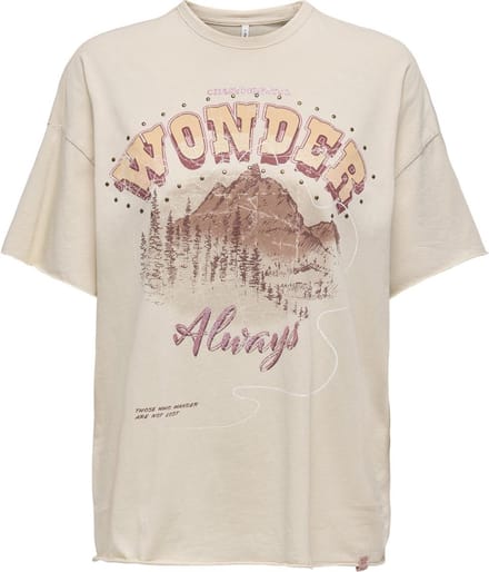 ONLY - ONLLUCY LIFE S/S MOUNTAIN TOP BOX JRS - Meisjes - T-shirts