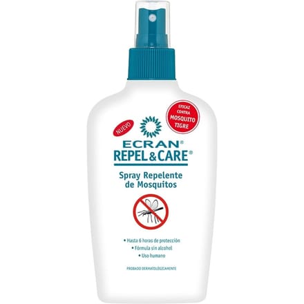Eau de toilette Ecran ECRAN REPEL&CARE muggenspray 100 ml Gemengd