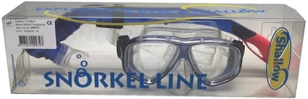 Shallow Duik-set lybra blauw transparant middel
