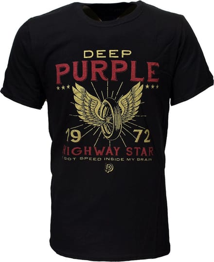 Deep Purple Highway Star T-Shirt - Officiële Merchandise - XXL
